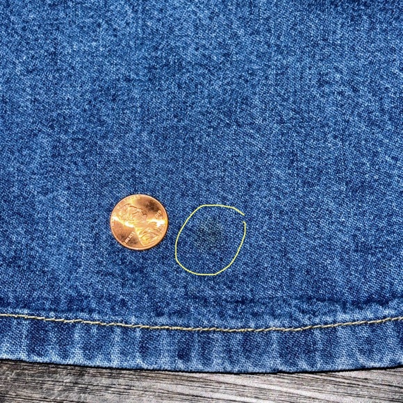 Cherokee Vintage Denim Midi-Skirt, pre-loved condition - Picture 13 of 15